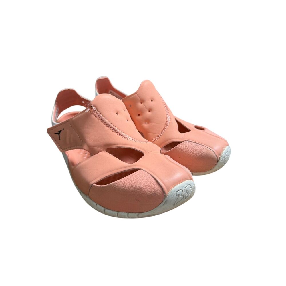 Nike Jordan 23 Clogs Peach Slip-On Recovery Sandals Gorpcore Comfort 11C